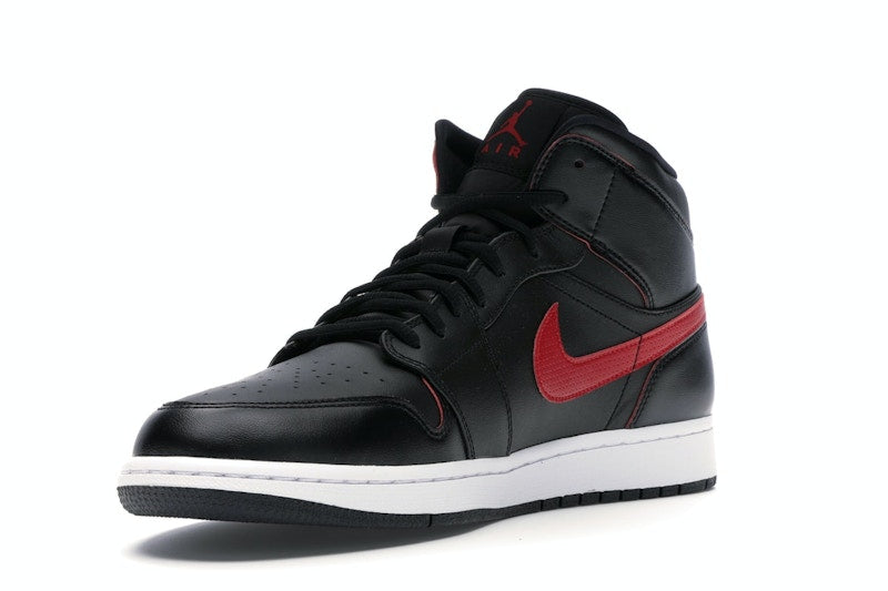 Jordan 1 Retro Mid Black Team Red
