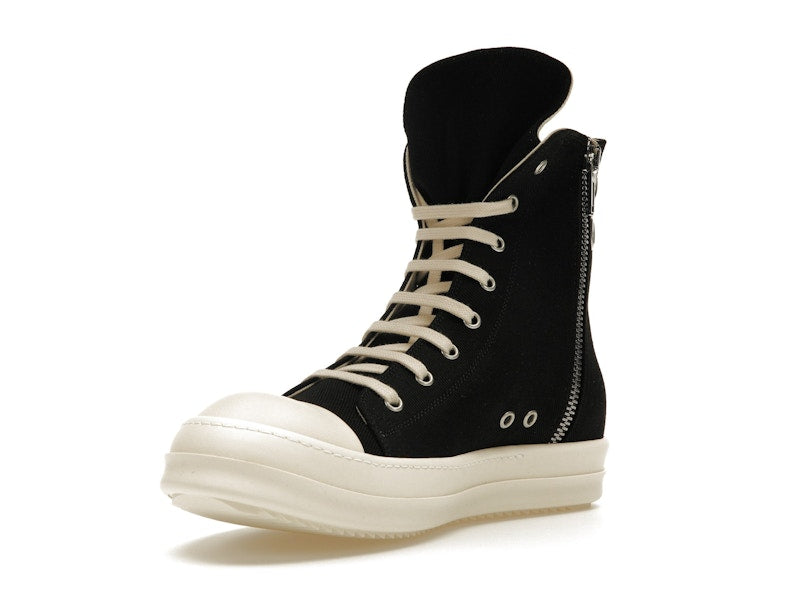 Rick Owens DRKSHDW High Top Black Milk