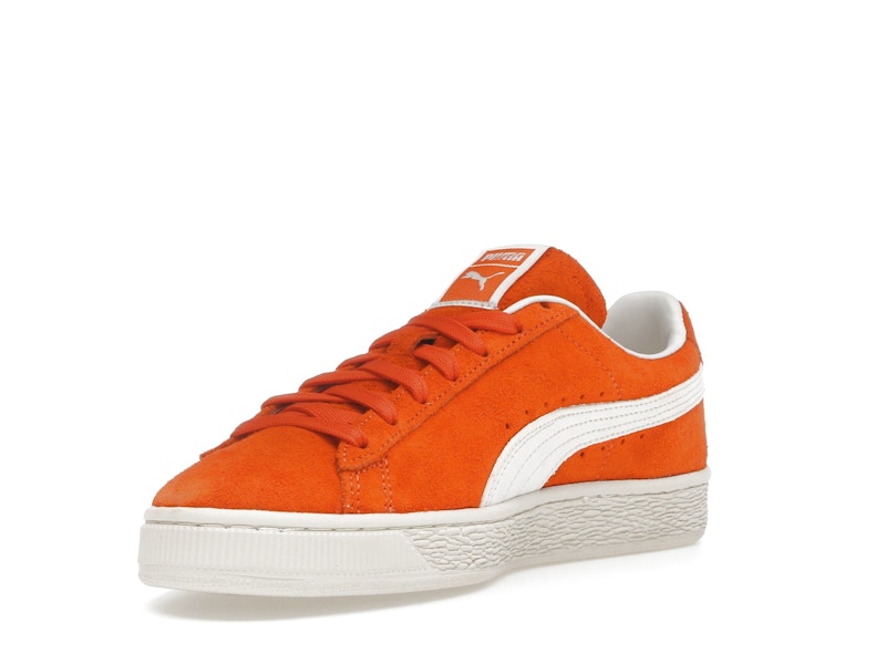 Puma Suede Charles F. Stead Orange Glo White