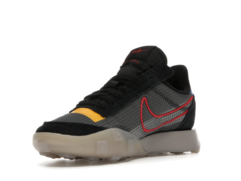 Nike Waffle Racer 2X Black Solar Flare University Red (Women's)