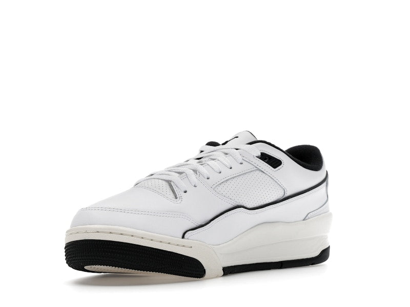 Jordan Flight Court White Sail Black