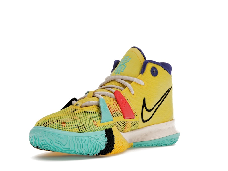 Nike Kyrie 7 1 World 1 People Electric Yellow (GS)