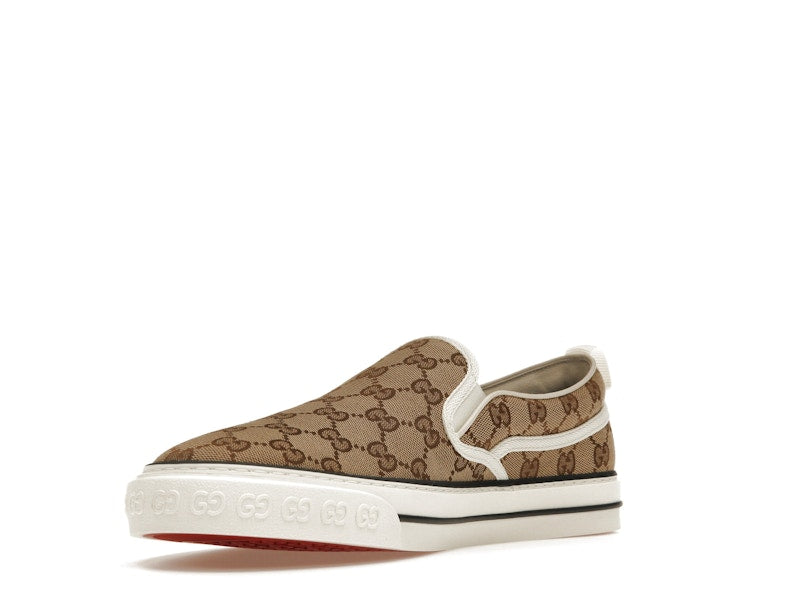Gucci Tennis 1977 Slip On Beige Ebony