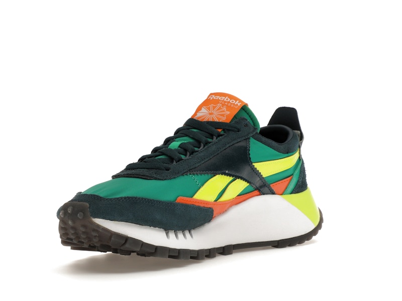 Reebok Classic Leather Legacy Court Green Solar Yellow