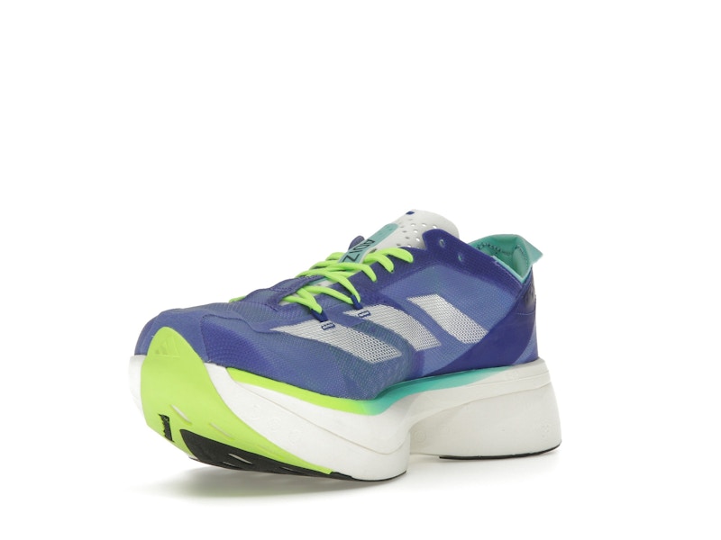 adidas Adizero Adios Pro 3 Cobalt Blue Zero Metalic Lucid Lemon (Women's)