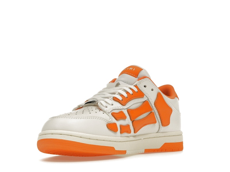 AMIRI Skel Top Low White Orange