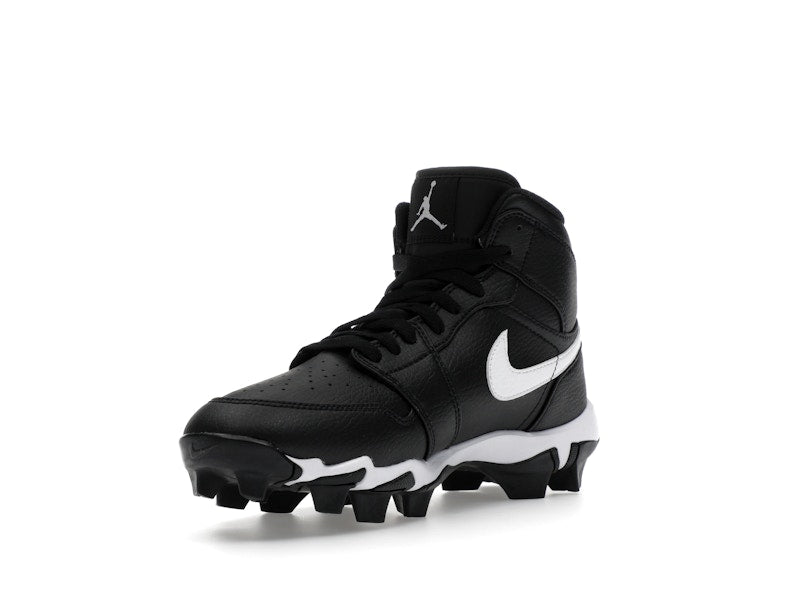 Jordan 1 Mid Cleat Black White (GS)