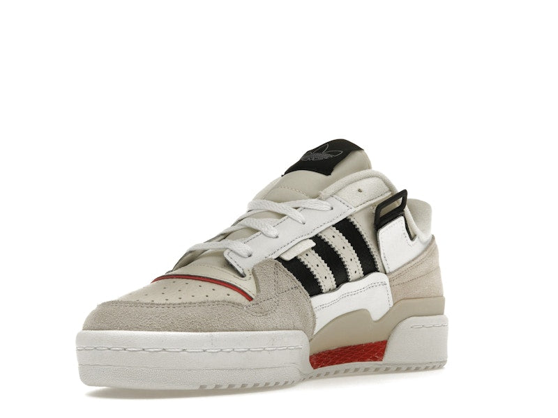 adidas Forum Exhibit Low White Vivid Red