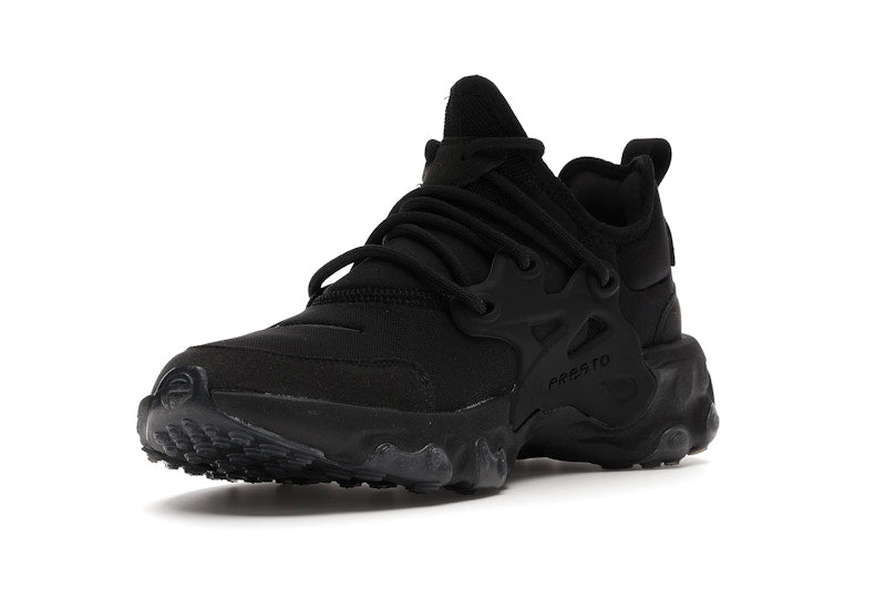 Nike React Presto Triple Black (GS)