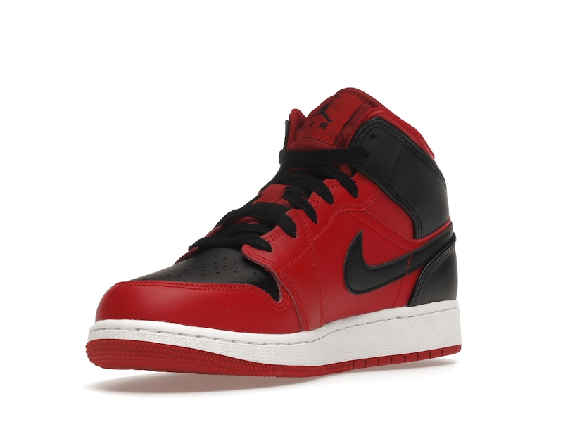 Jordan 1 Mid Reverse Bred (2021) (GS)