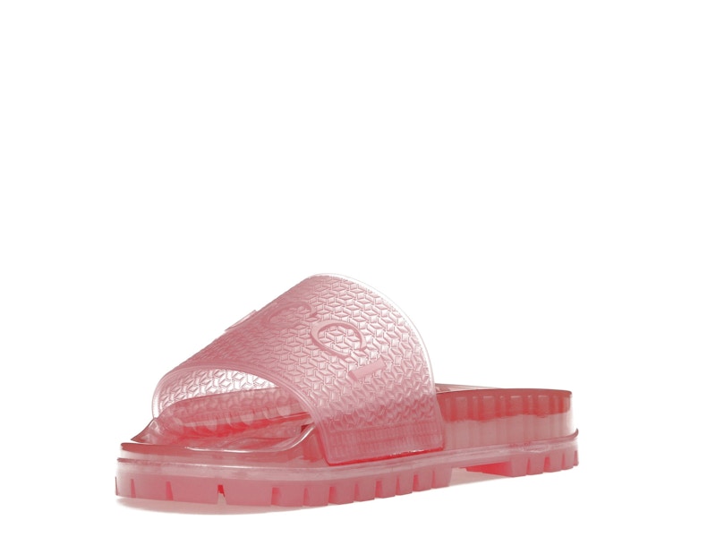 adidas x Gucci Adilette Slide Transparent Pink (Women's)