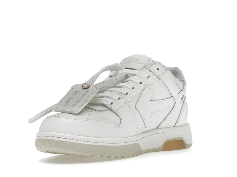 OFF-WHITE Out Of Office OOO Low Tops For Walking White Black