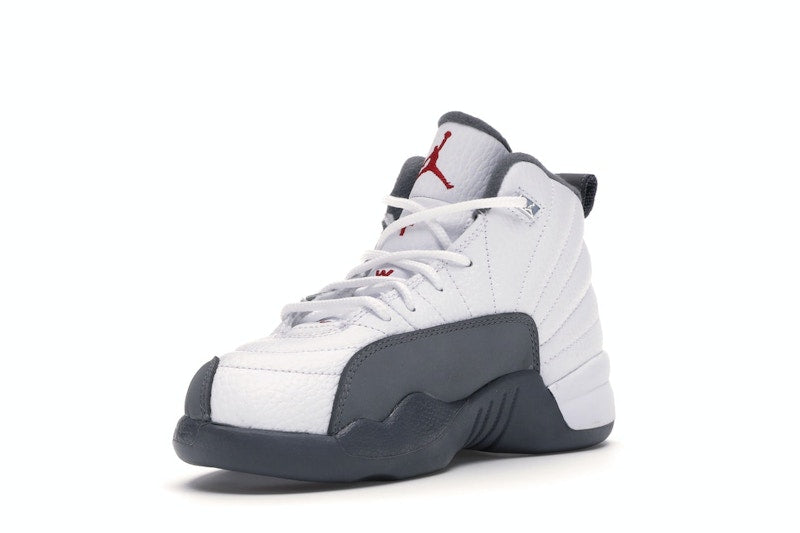 Jordan 12 Retro White Dark Grey (PS)