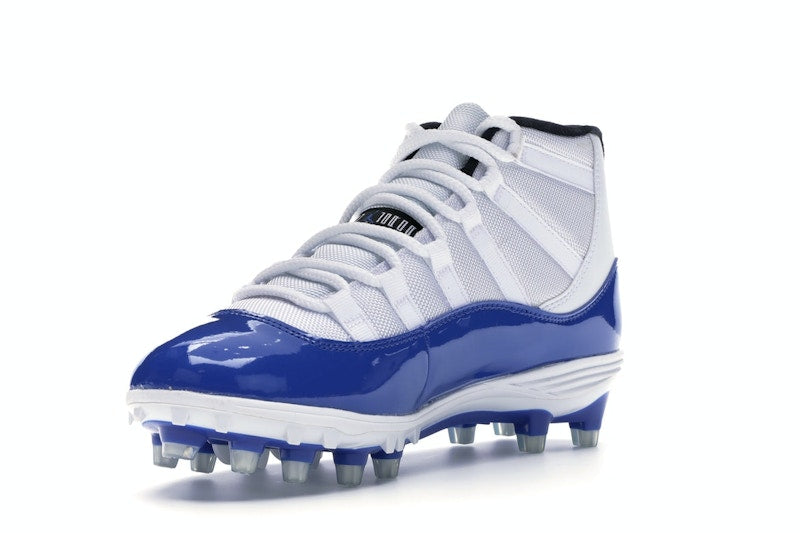 Jordan 11 Retro Cleat White Royal