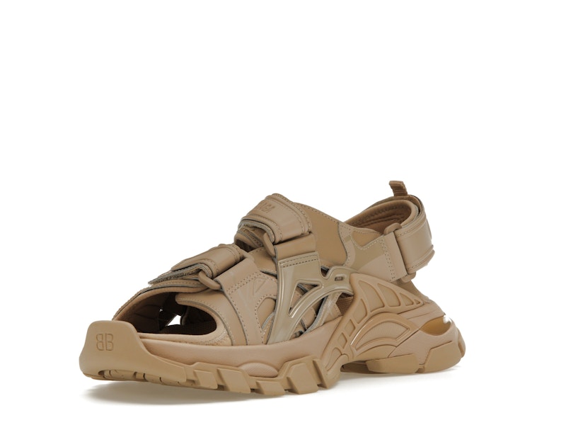 Balenciaga Track Sandal Beige