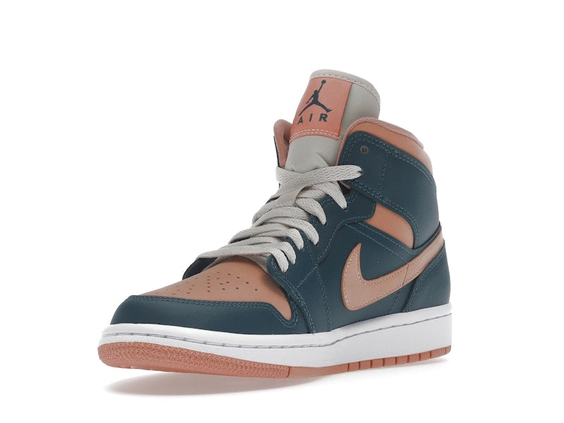 Jordan 1 Mid Dark Teal Green (Women's)