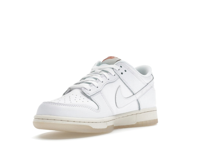 Nike Dunk Low SE Rainbow Lace Swoosh White (GS)