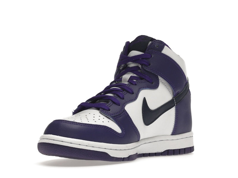 Nike Dunk High Electro Purple Midnight Navy (GS)