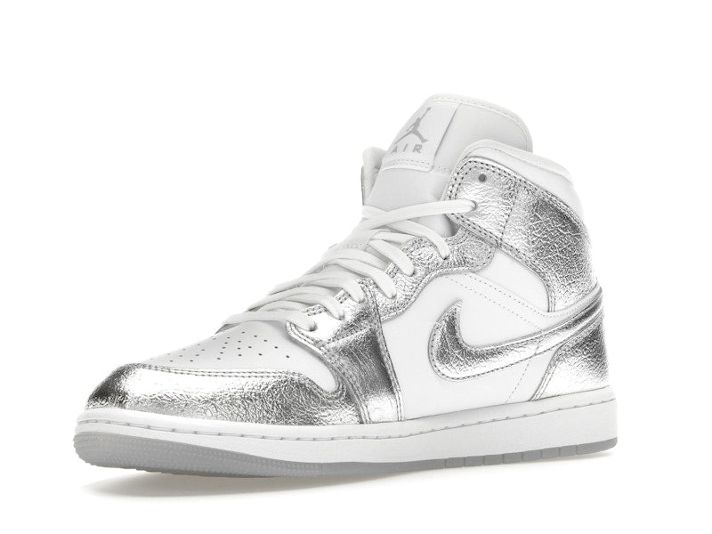 Jordan 1 Mid SE Metallic Silver (Women's)