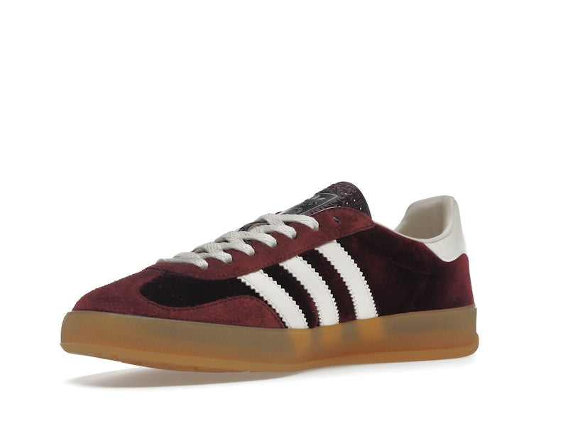 adidas x Gucci Gazelle Burgundy Velvet