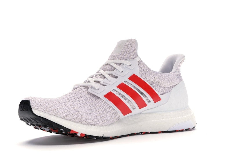 adidas Ultra Boost 4.0 Cloud White Active Red
