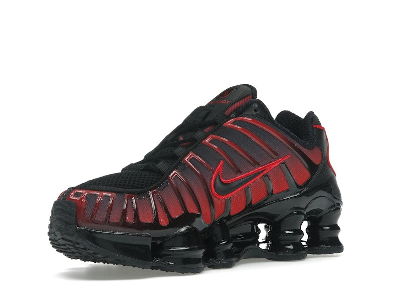 Nike Shox TL Black University Red Gradient