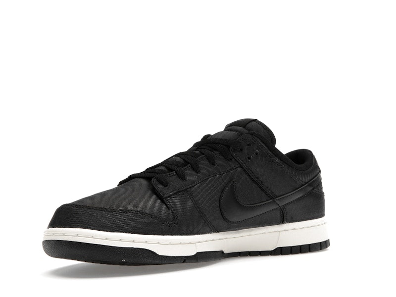 Nike Dunk Low Black Canvas