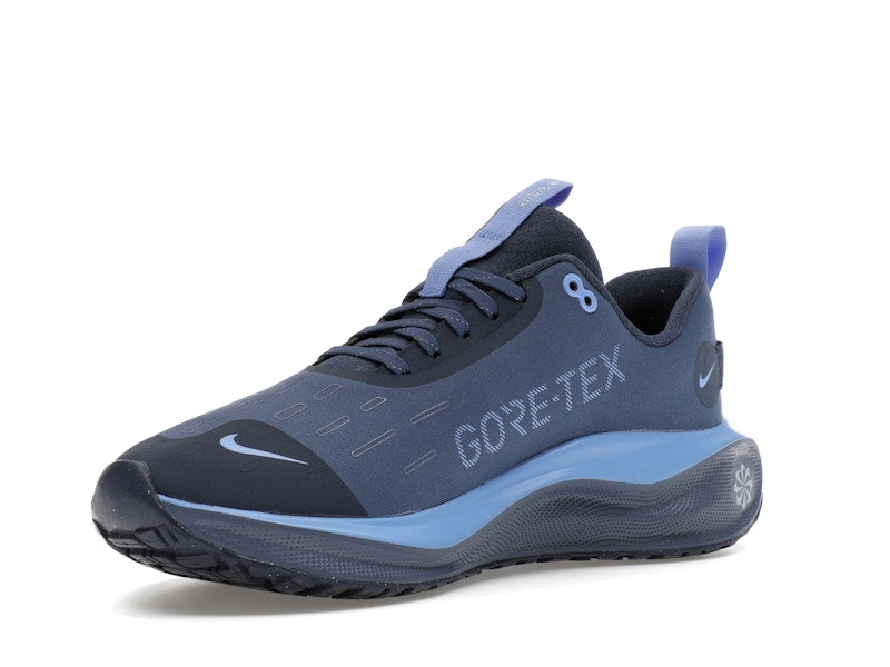 Nike React Infinity Run 4 Gore-Tex Thunder Blue Diffused Blue Royal Pulse Metallic Red Bronze (Women's)