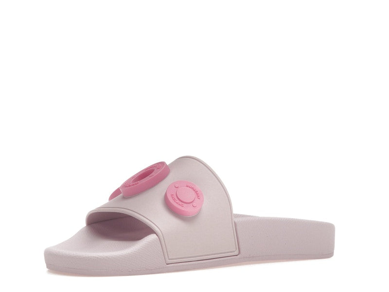 Burberry Logo Graphic Rubber Slide Pale Candy Pink (Women's)