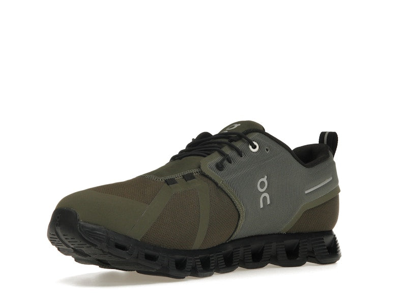 On Running Cloud 5 Waterproof Olive Black