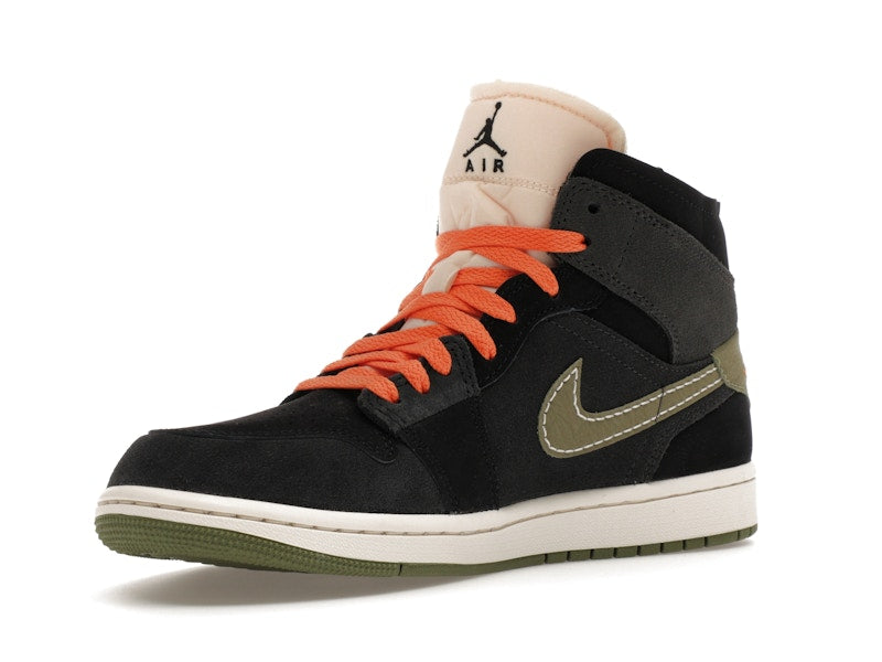 Jordan 1 Mid SE Craft Anthracite Light Olive