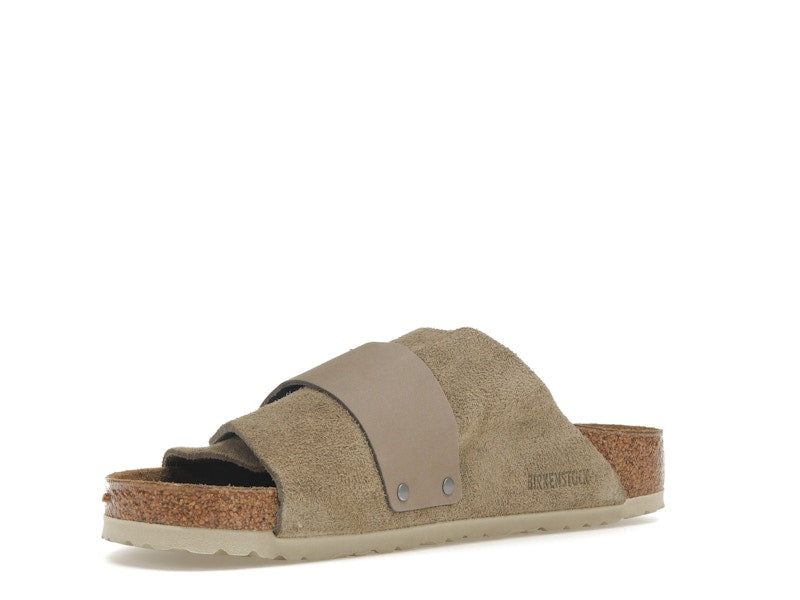 Birkenstock Kyoto Nubuck Suede Taupe