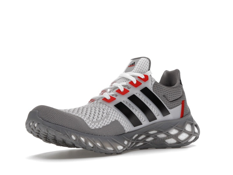 adidas Ultra Boost Web DNA Grey Vivid Red