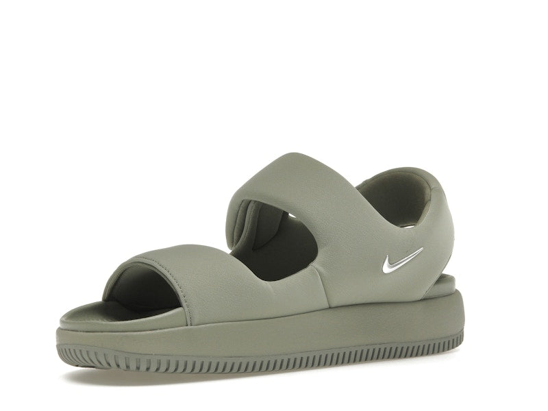 Nike Calm Sandal Light Army Metallic Silver (Women's)