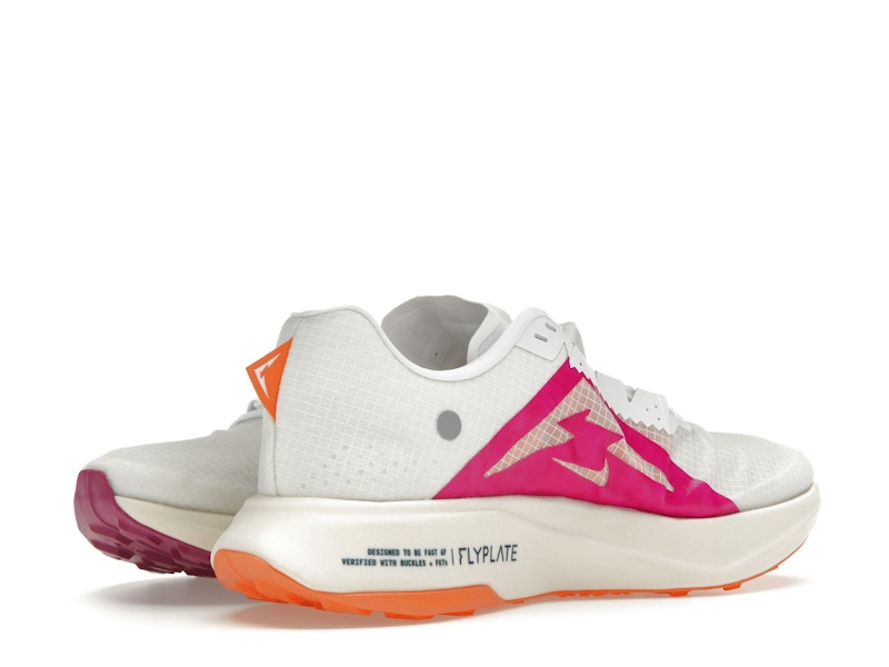 Nike ZoomX Ultrafly Trail White Safety Orange Vivid Grape