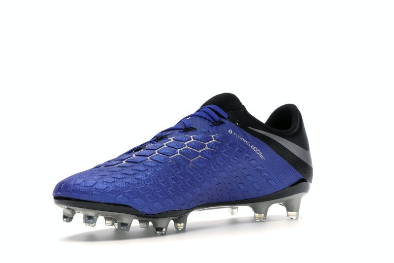 Nike Hypervenom Phantom 3 Elite Flyknit FG Racer Blue