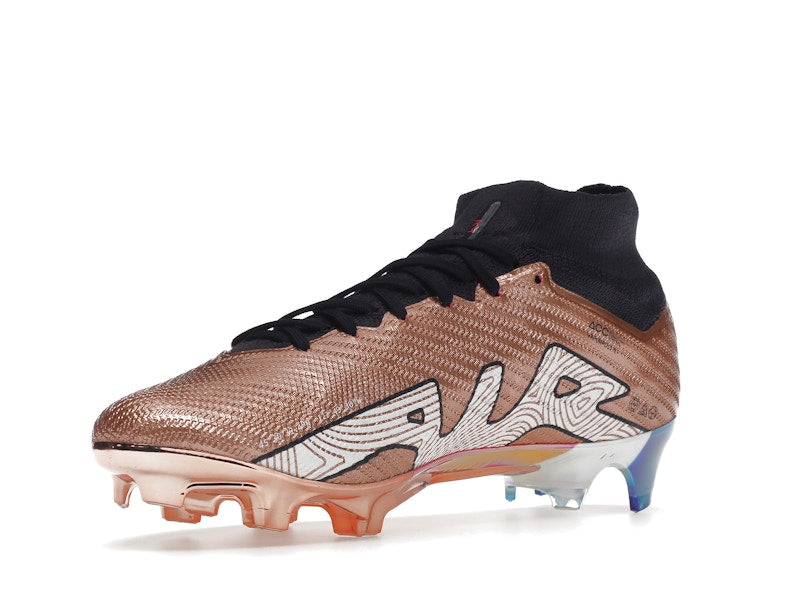 Nike Zoom Mercurial Superfly 9 Elite KM FG Metallic Copper