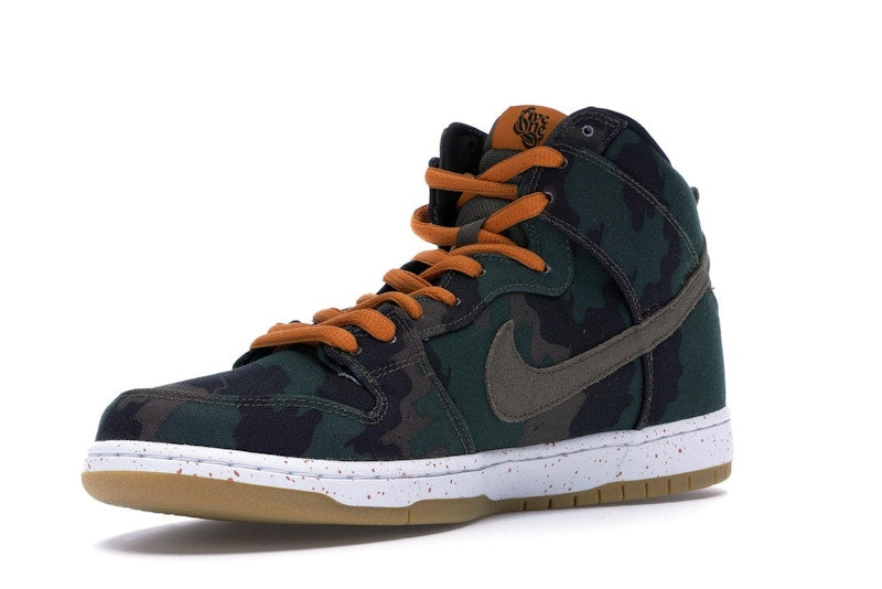 Nike SB Dunk High FiveOneO Camo