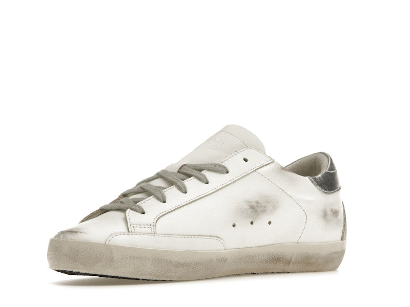 Golden Goose Super-Star White Silver (Women's)