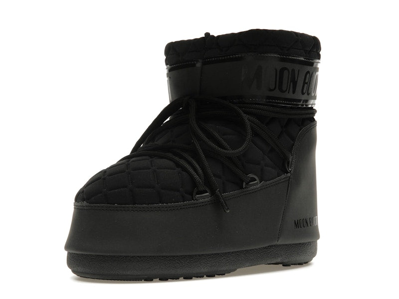 Moon Boot Icon Quilt Low Boot Sigma Black