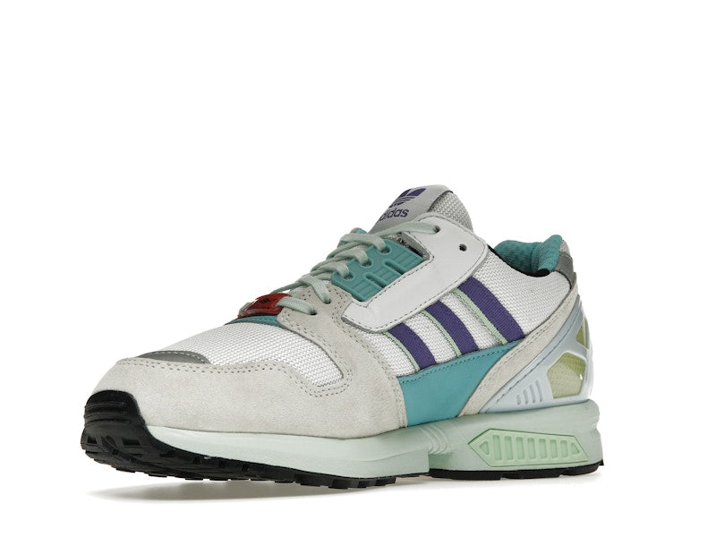 adidas ZX 8000 White Purple Aqua