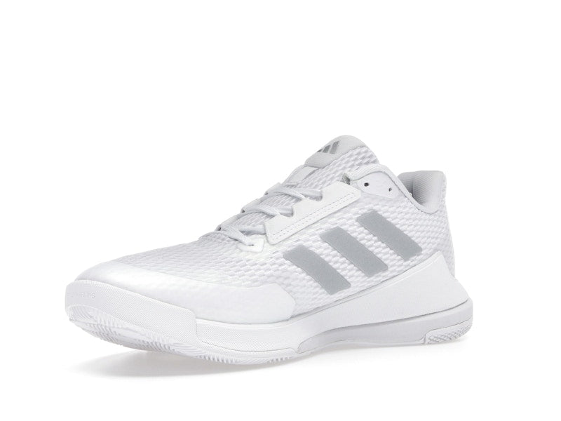 adidas Novaflight 2 Indoor Cloud White Silver Metallic (Women's)