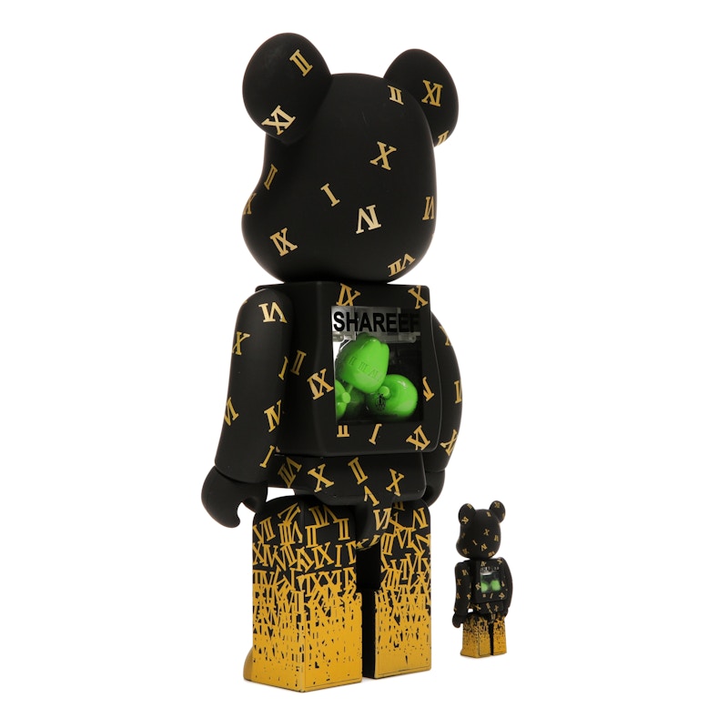 Bearbrick Shareef 3 100% & 400% Set