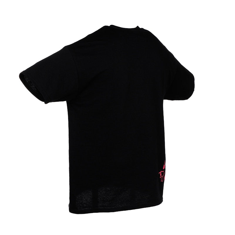 KAWS SKELETON NEW FICTION T-shirt Pink
