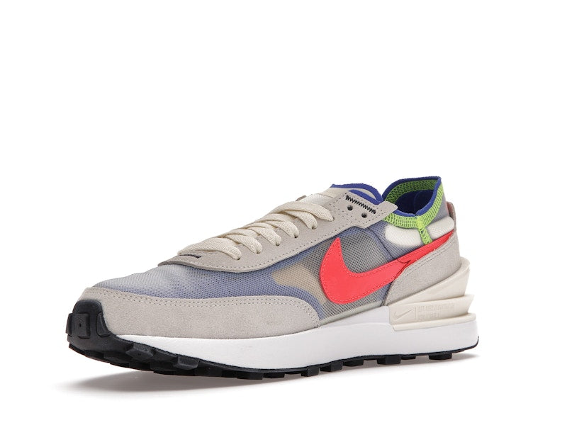 Nike Waffle One Coconut Milk Crimson Royal