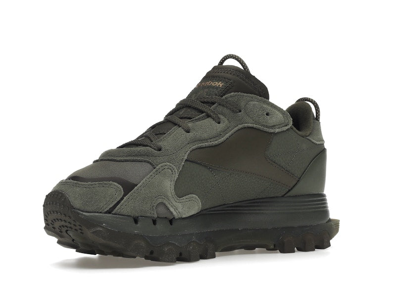 Reebok Classic Leather Cardi B Hunter Green (Women's)