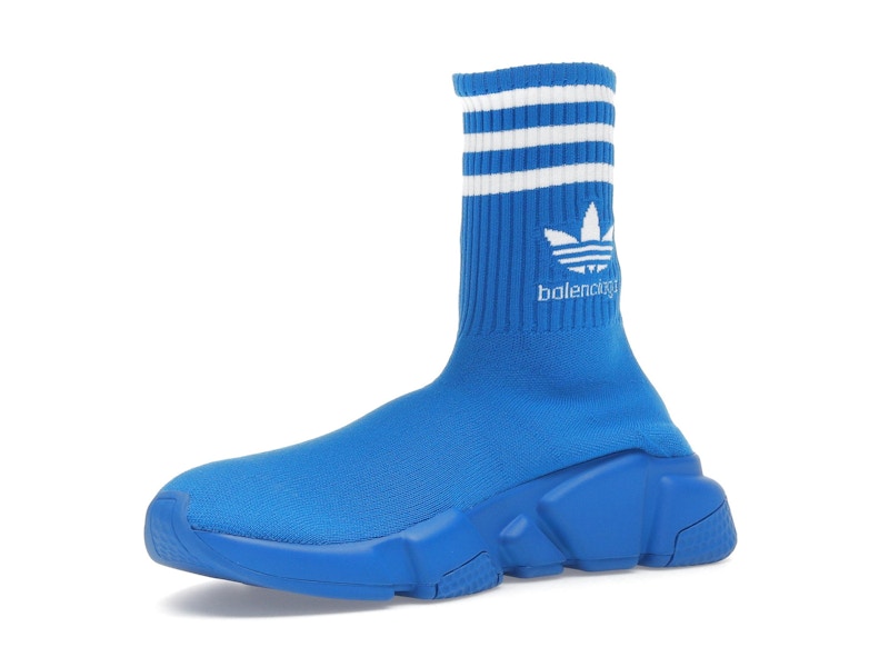 Balenciaga x adidas Speed Trainer Blue White