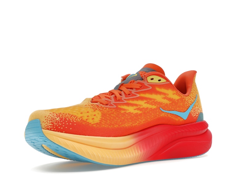 Hoka One One Mach 6 Poppy Squash