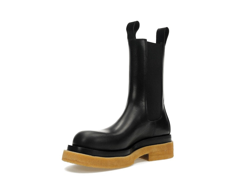 Bottega Veneta Lug Boot Black Gum