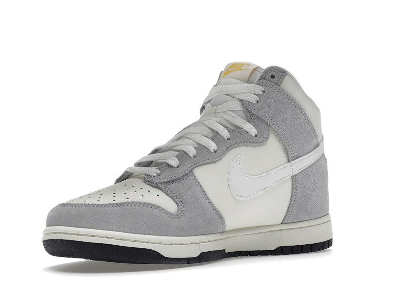 Nike Dunk High Retro Sail Pure Platinum Black White